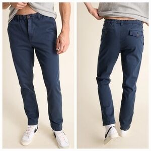 Chubbies The Classic Blues Stretch Twill Pants With‎ Elastic Wasitband SZ XL NEW